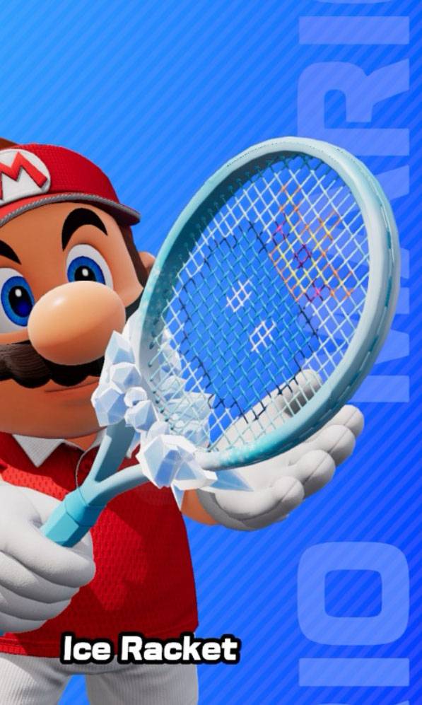 Ice Racket as seen in Mario Tennis Fever.