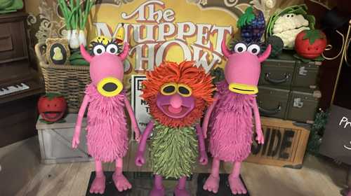 NECA figures of Mahna Mahna and the Snowths, as seen on The Muppet Show