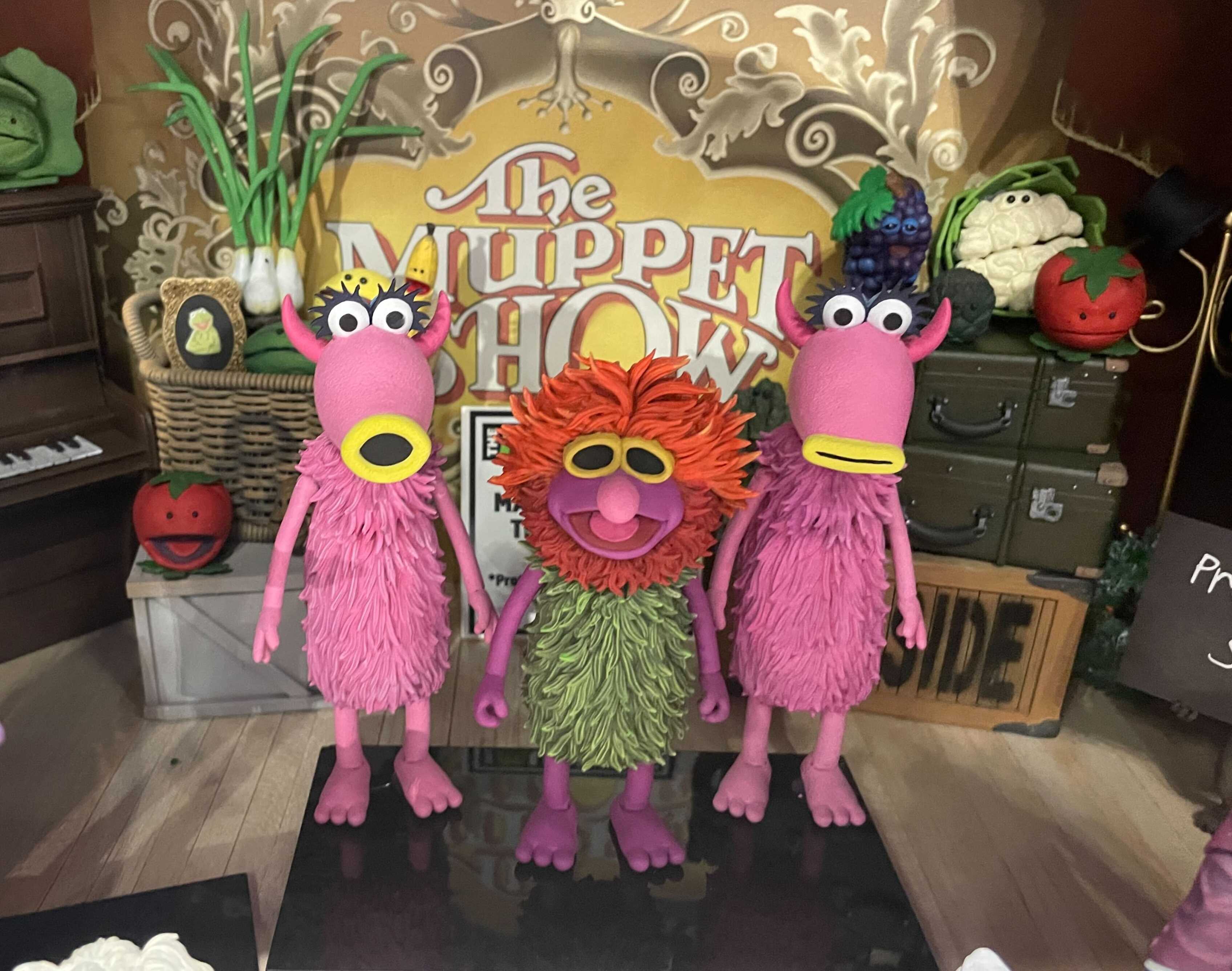 NECA figures of Mahna Mahna and the Snowths, as seen on The Muppet Show