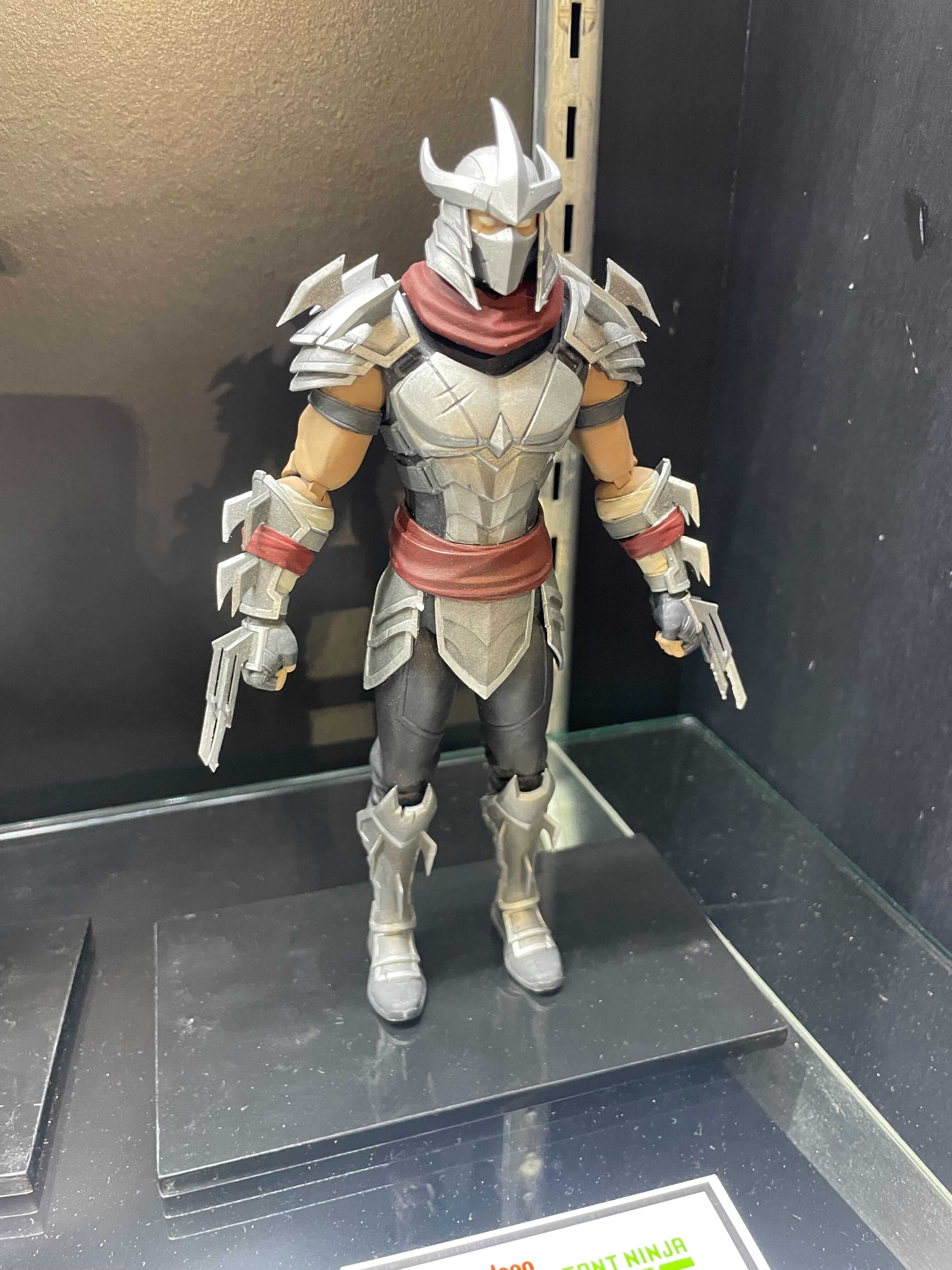 NECA Figure of the Shredder from Teenage Mutant Ninja Turtles, as seen in Fortnite