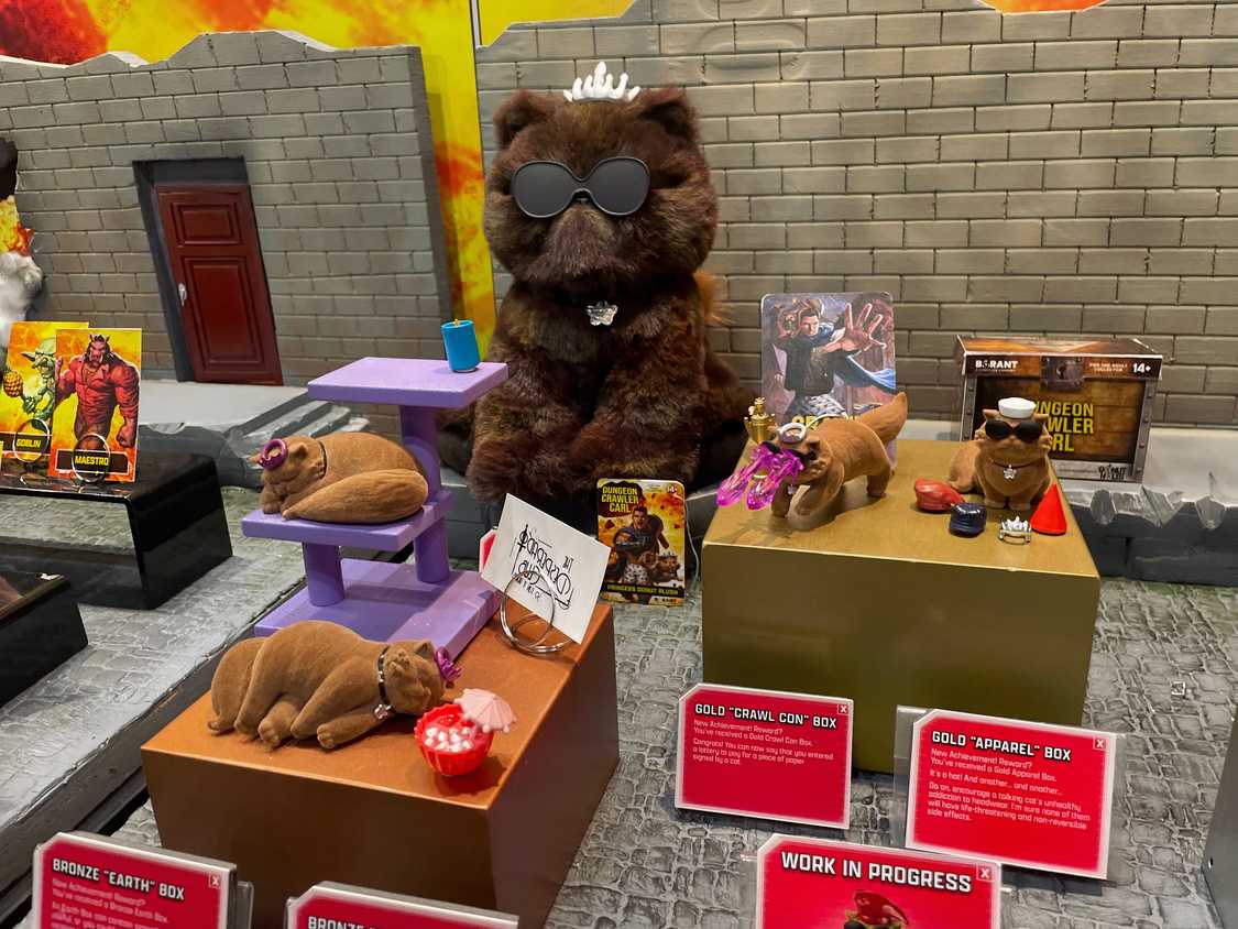 Dungeon Crawler Carl toymaker Playmates teases Samantha plans at Toy Fair Dungeon Crawler Carl toymaker Playmates teases Samantha plans at Toy Fair