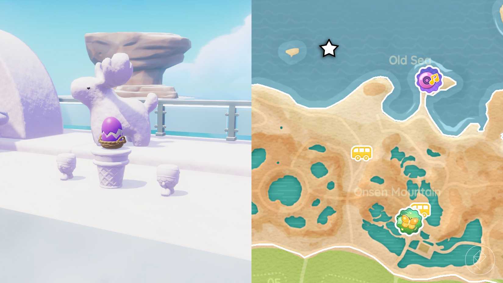 All Onsen Egg Hunt locations in Heartopia