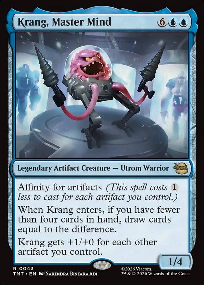 krang master mind mtg