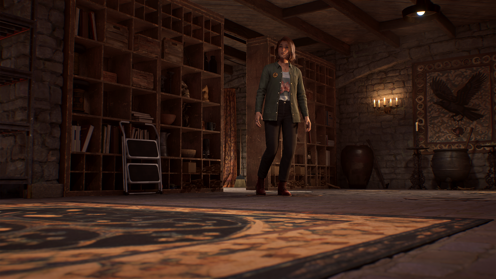 Max contemplating her surroundings in Life is Strange: Reunion.
