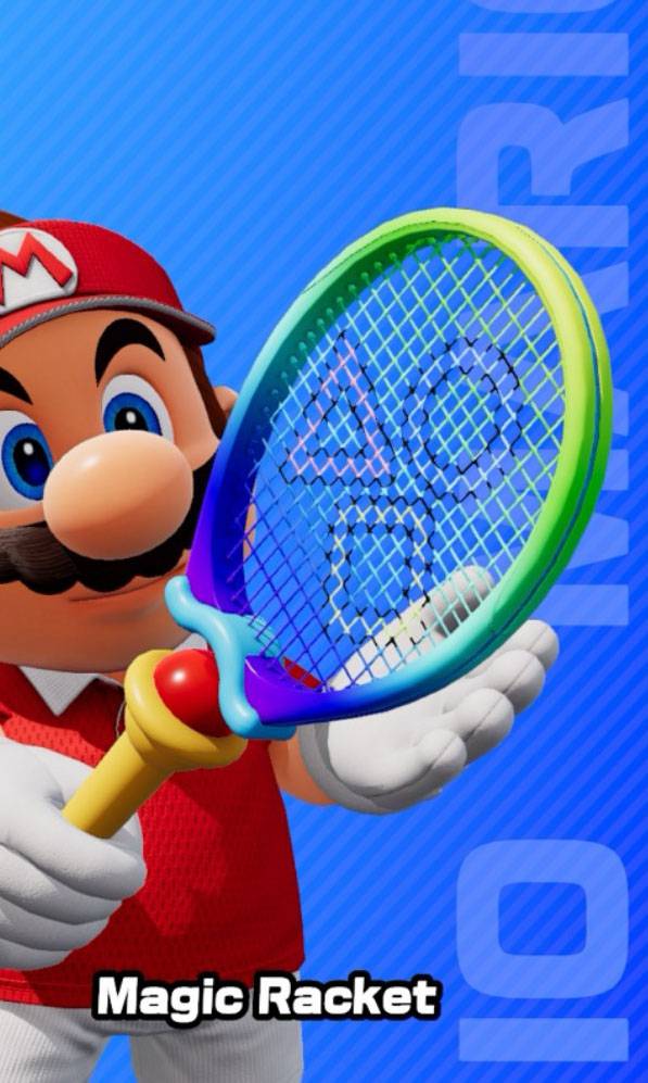 Magic Mand Racket All Fever rackets in Mario Tennis Fever