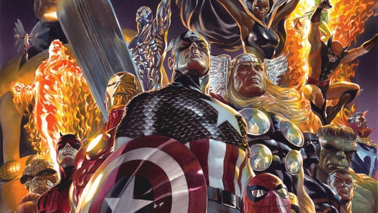 Alex Ross Unveils New Marvel Characters in Exclusive Marvel Dimensions Artwork Alex Ross Unveils New Marvel Characters in Exclusive Marvel Dimensions Artwork
