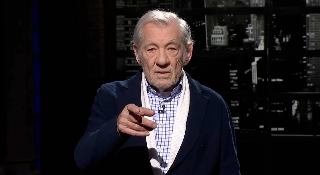 Ian McKellen performs powerful pro-immigrant monologue on Colbert's Late Show