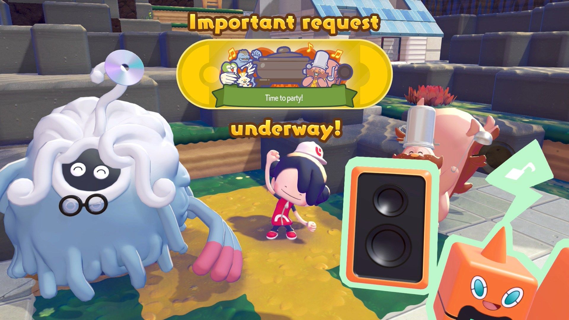 'Time to Party!' walkthrough and quest steps in Pokémon Pokopia