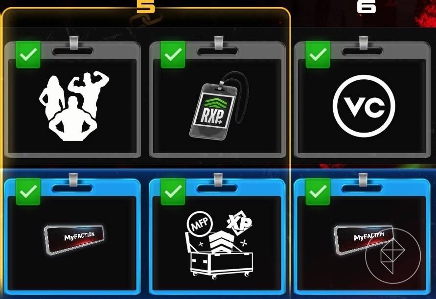 WWE 2K26 Ringside Pass Tiers