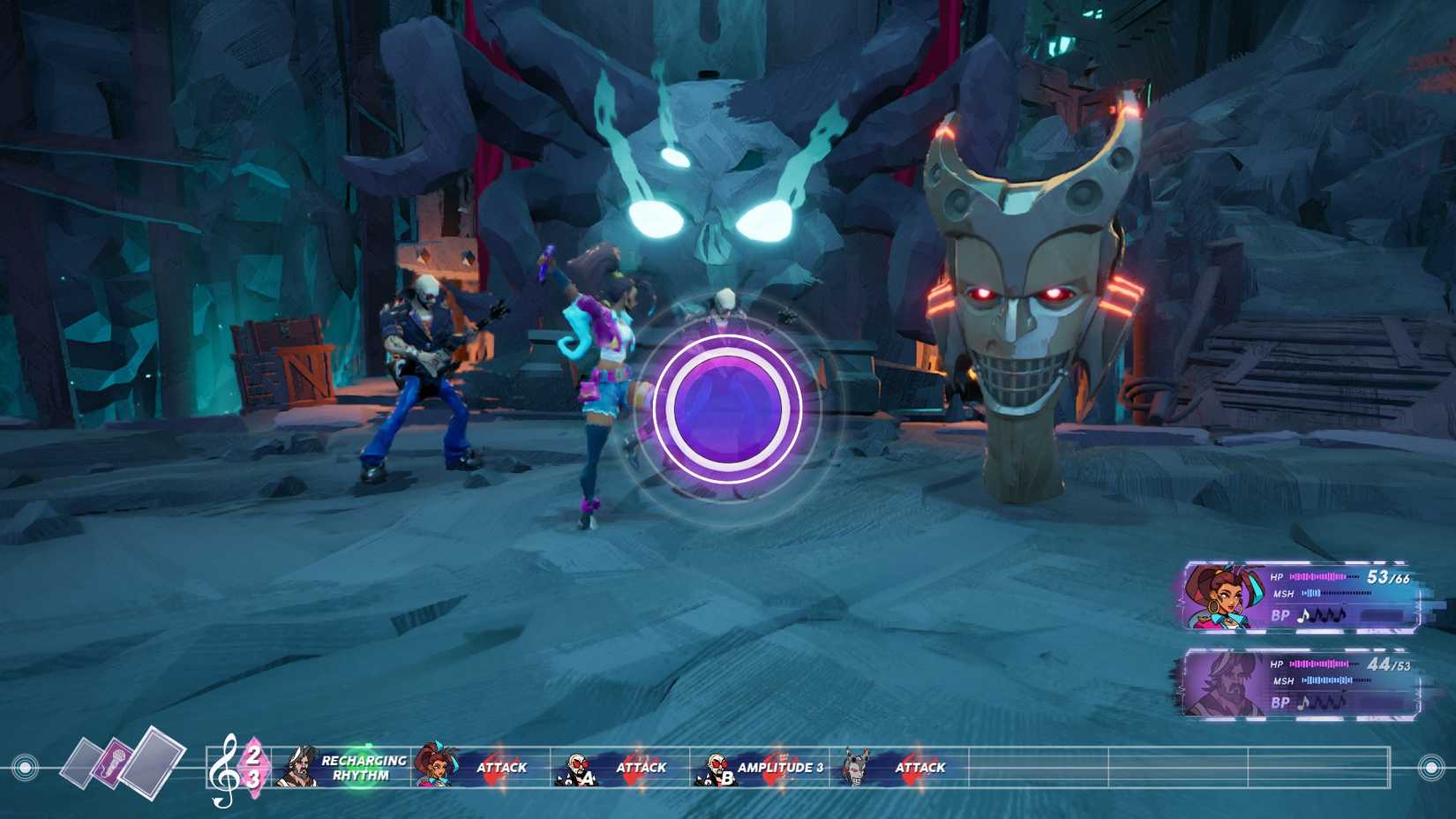 People of Note rhythmic combat mechanics