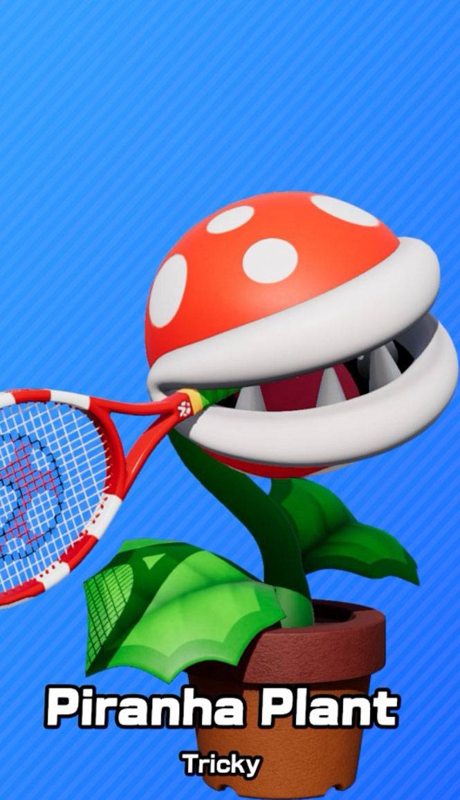 Piranha Plant as seen in Mario Tennis Fever.