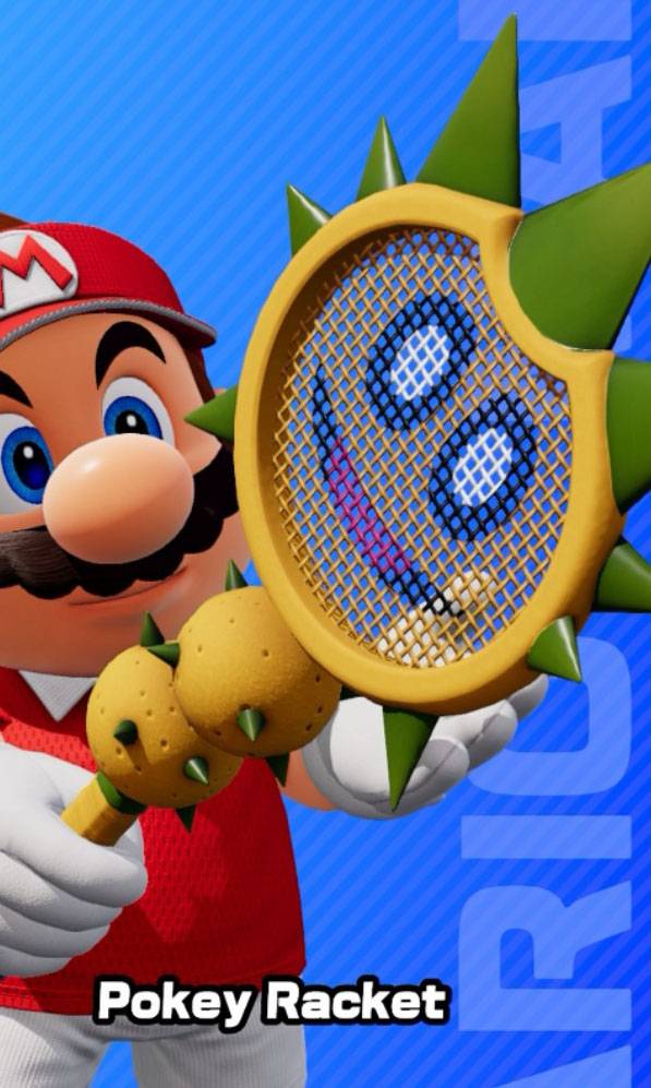 Pokey Racket as seen in Mario Tennis Fever.