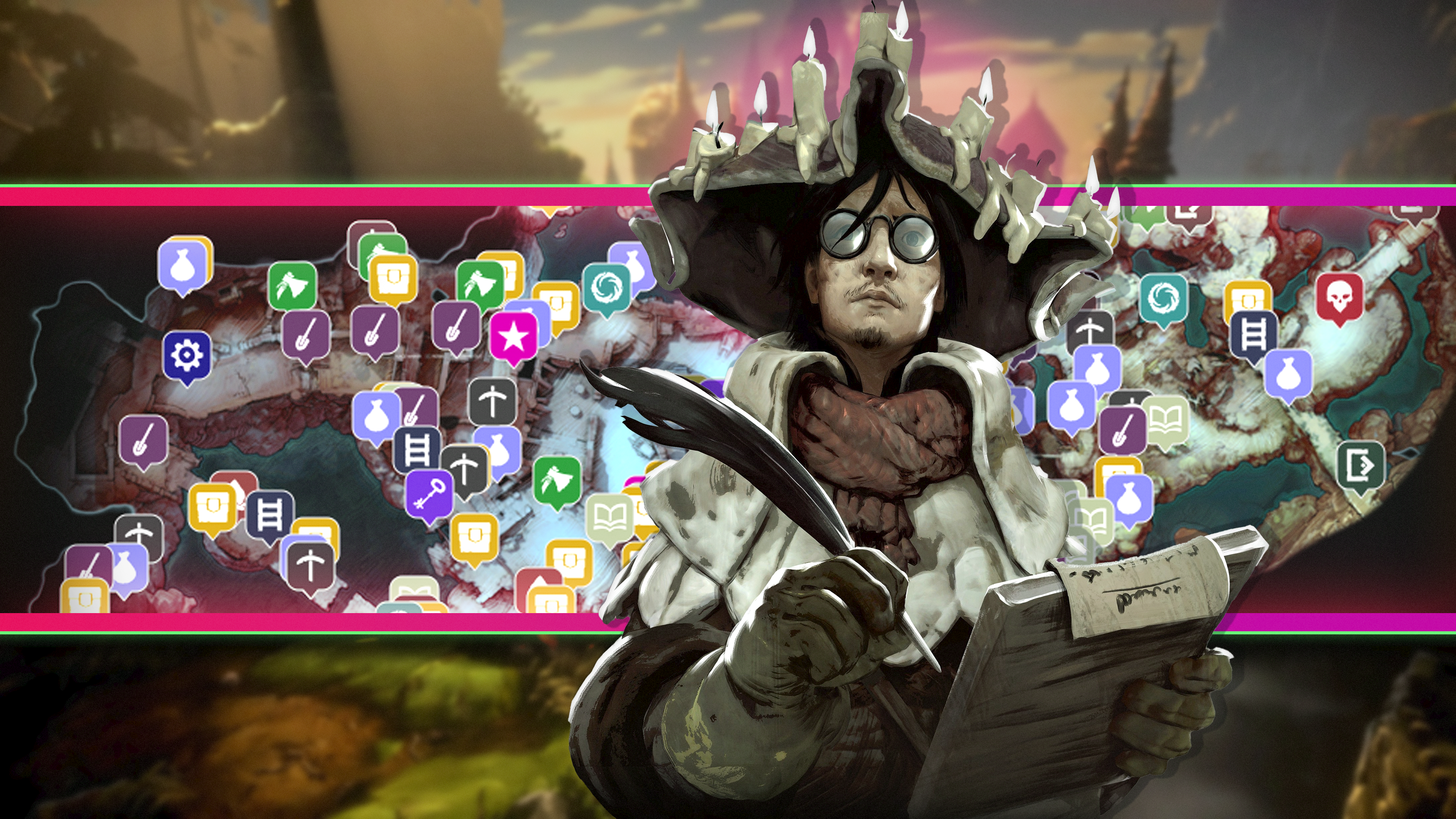 No Rest for the Wicked interactive maps