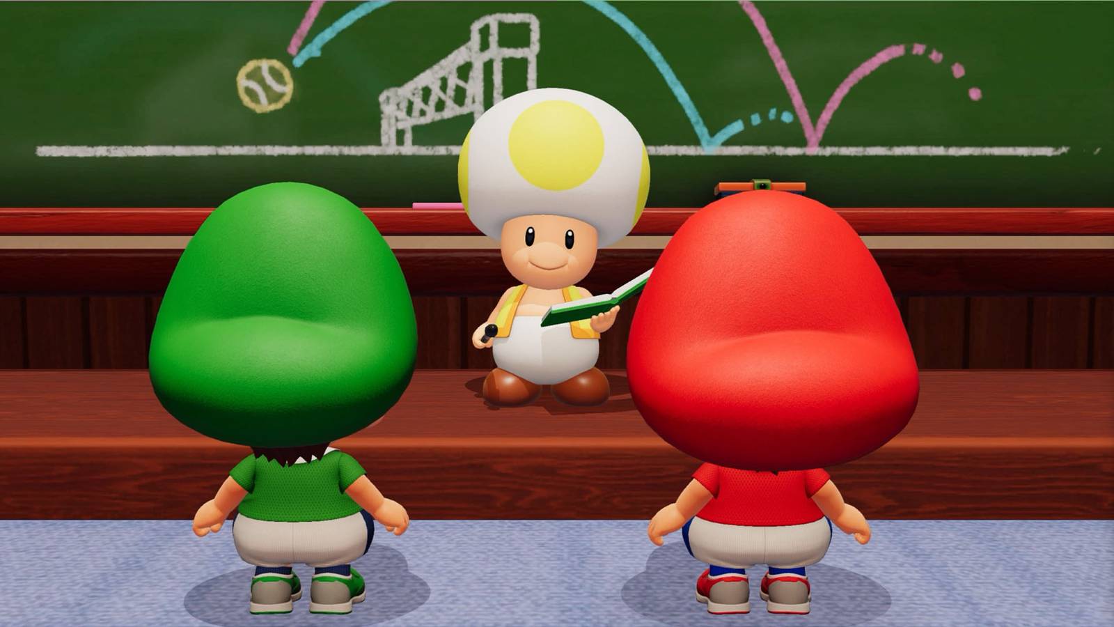 All academy quiz answers in Mario Tennis Fever