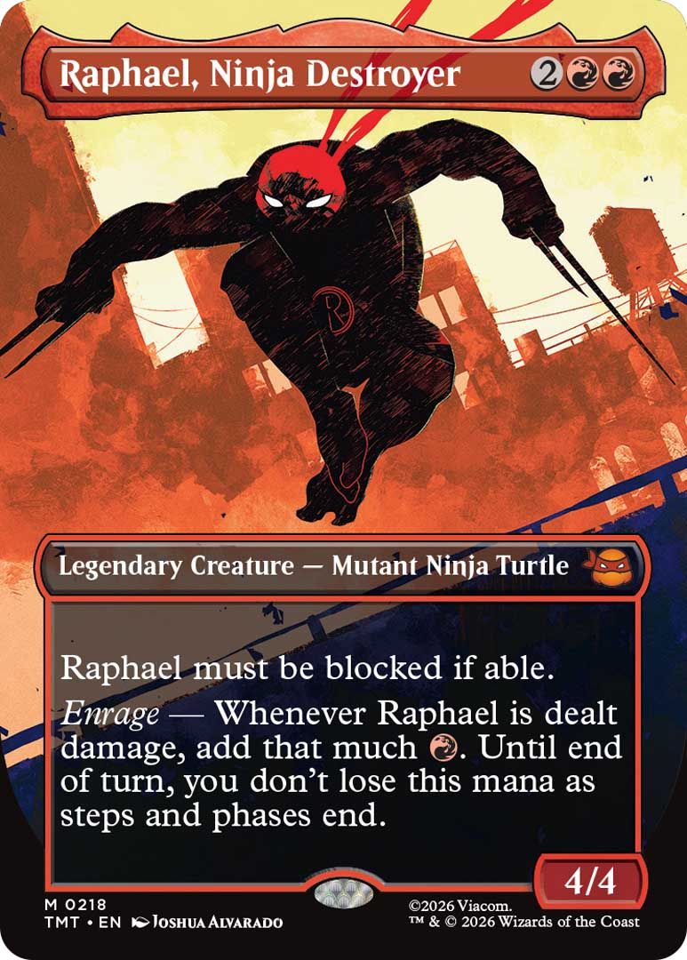 Why Magic changed Raphael’s weapon in its TMNT crossover