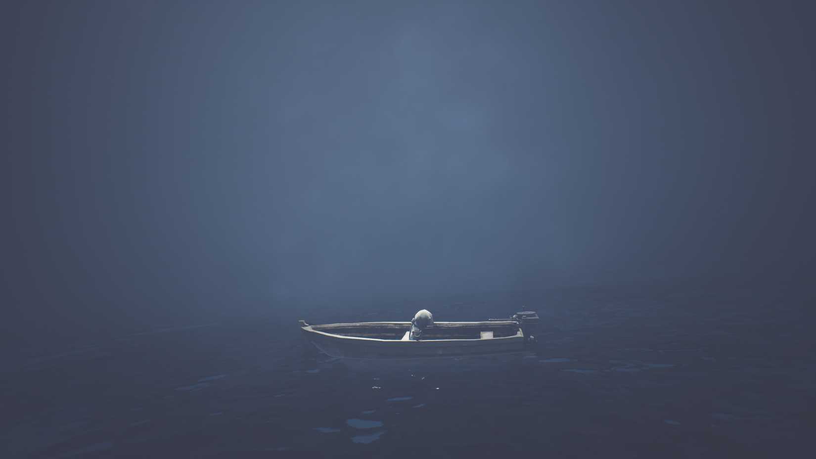 An orphan in a boat in Reanimal.