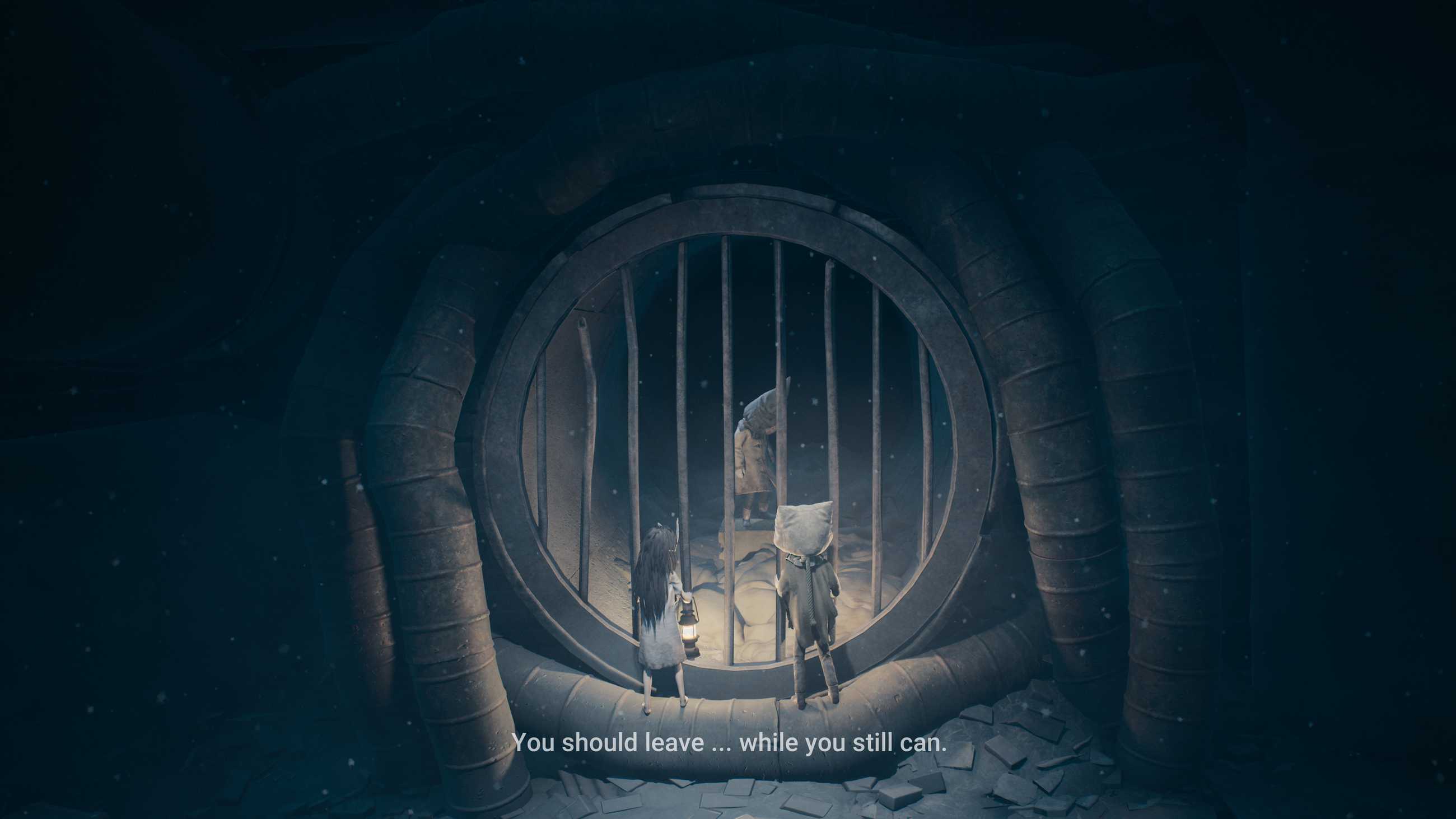 The brother and sister find their first friend in Reanimal, but he's stuck behind bars.