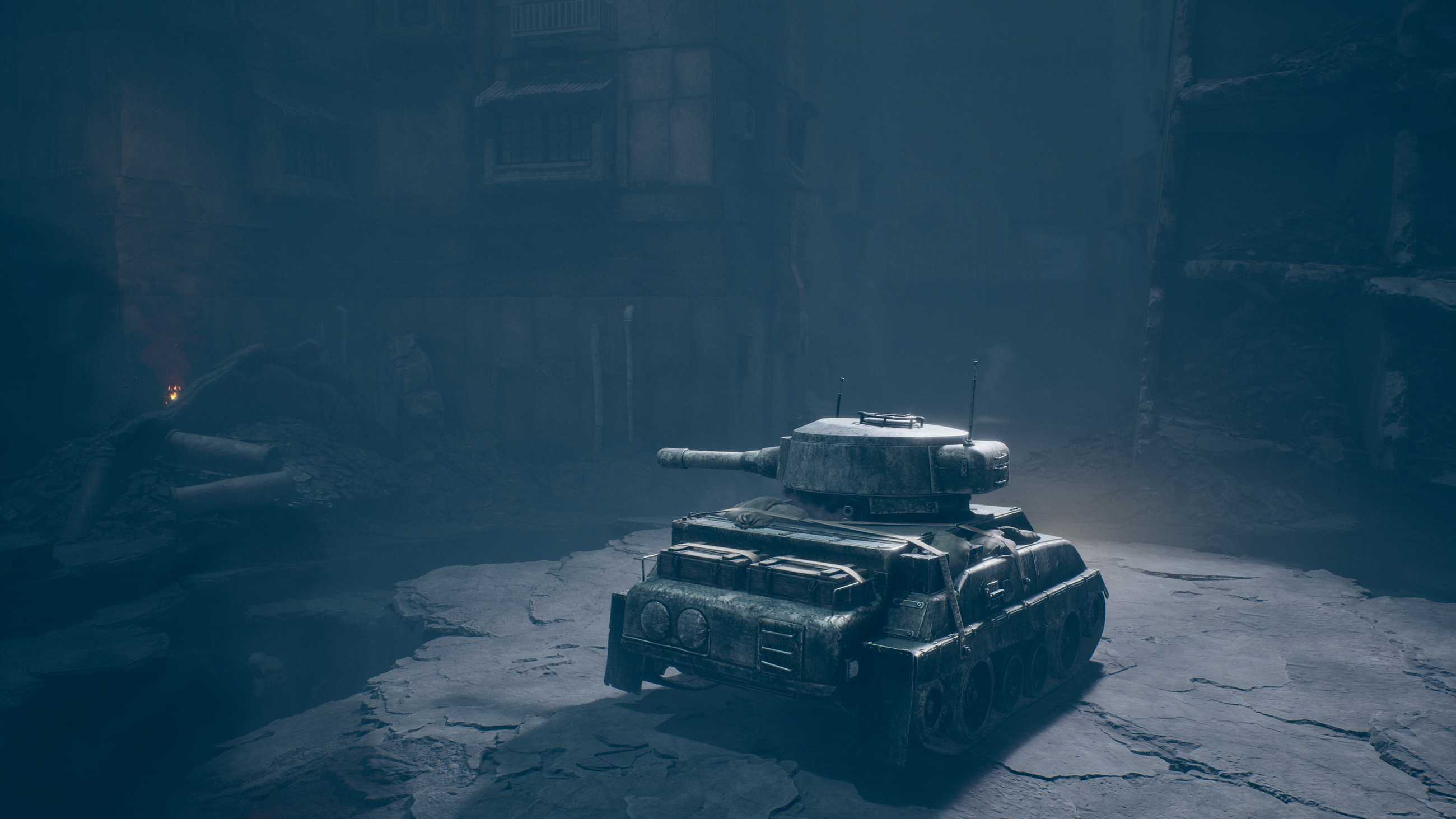 A tank in Reanimal.