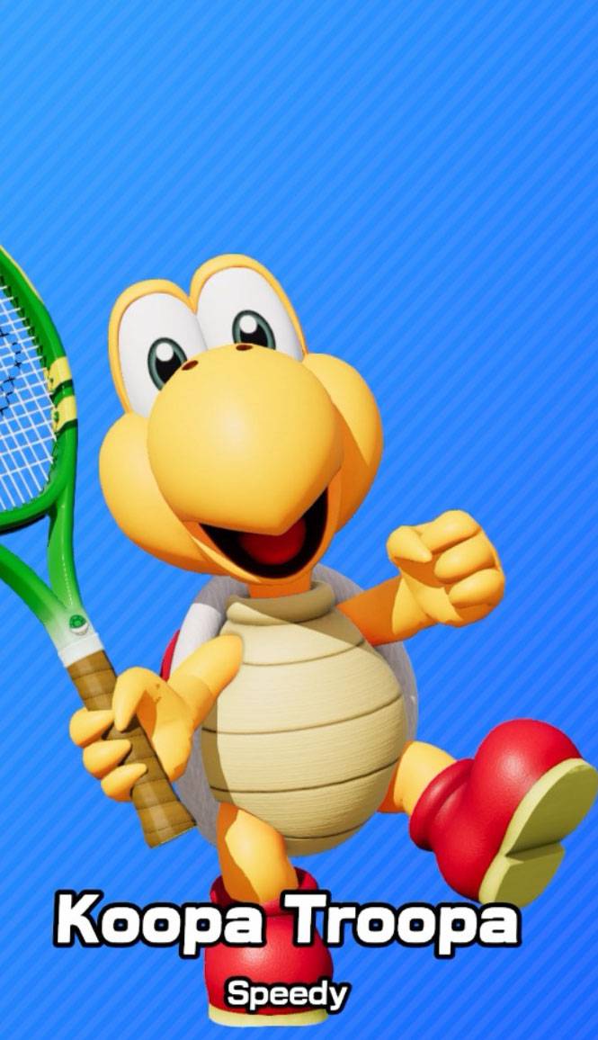 Red Koopa Troopa as seen in Mario Tennis Fever.