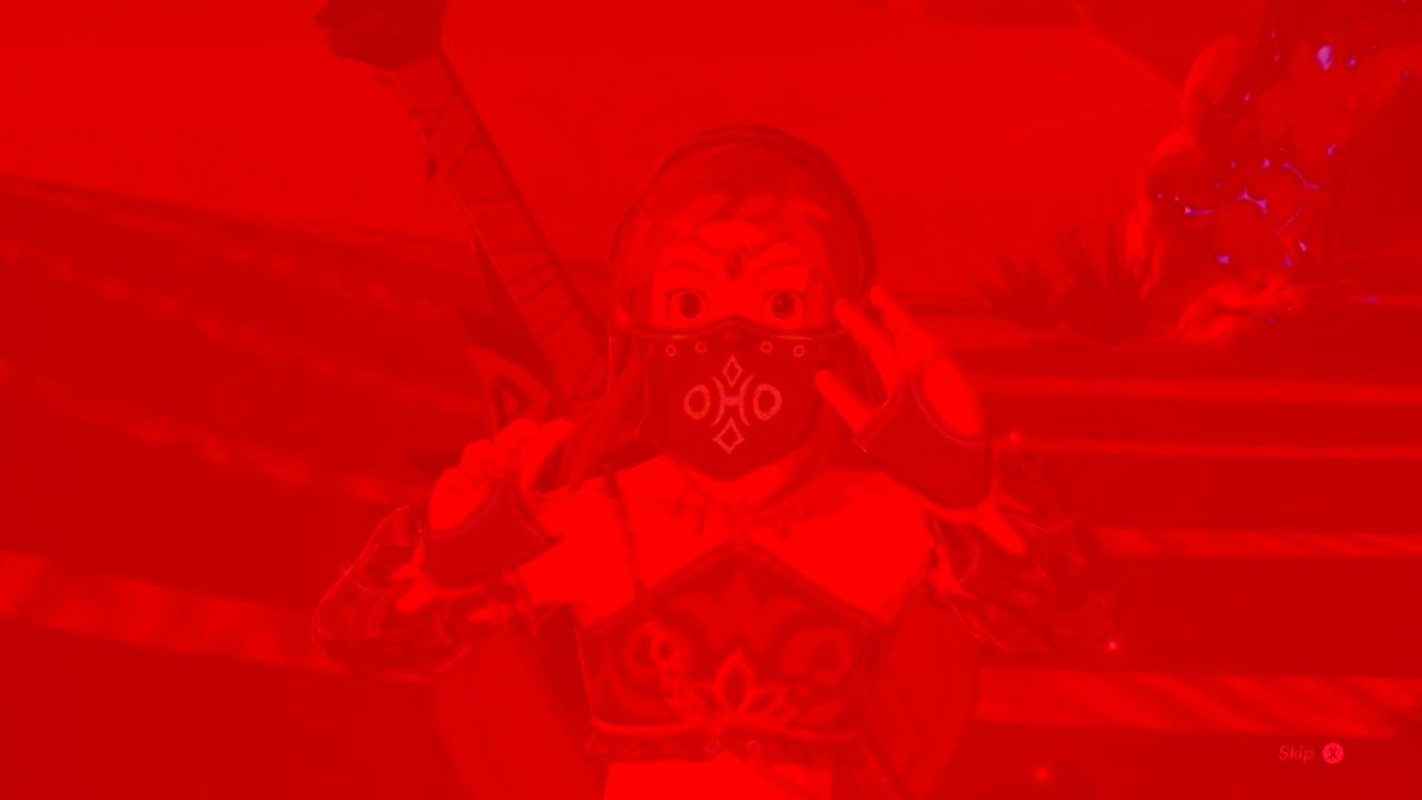 Zelda: BotW on Virtual Boy gets a permanent Blood Moon mode