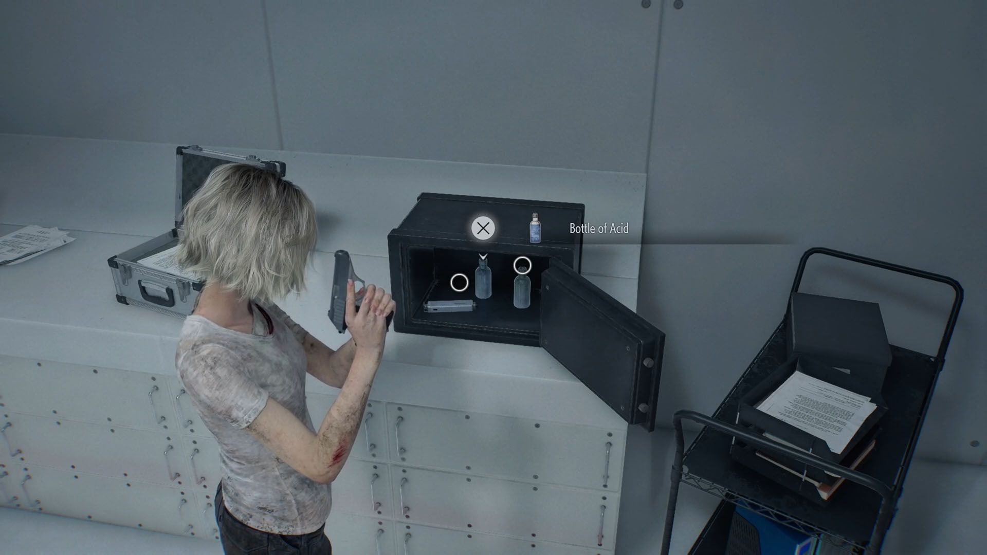 Monitor Control Room safe code location in Resident Evil Requiem
