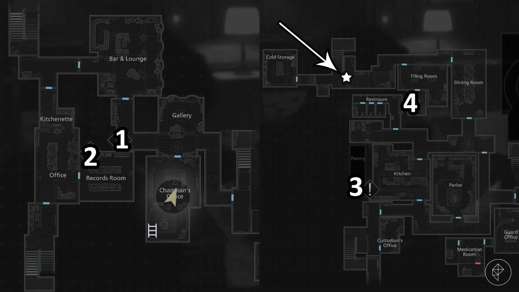 All warped closet locations in Resident Evil Requiem.