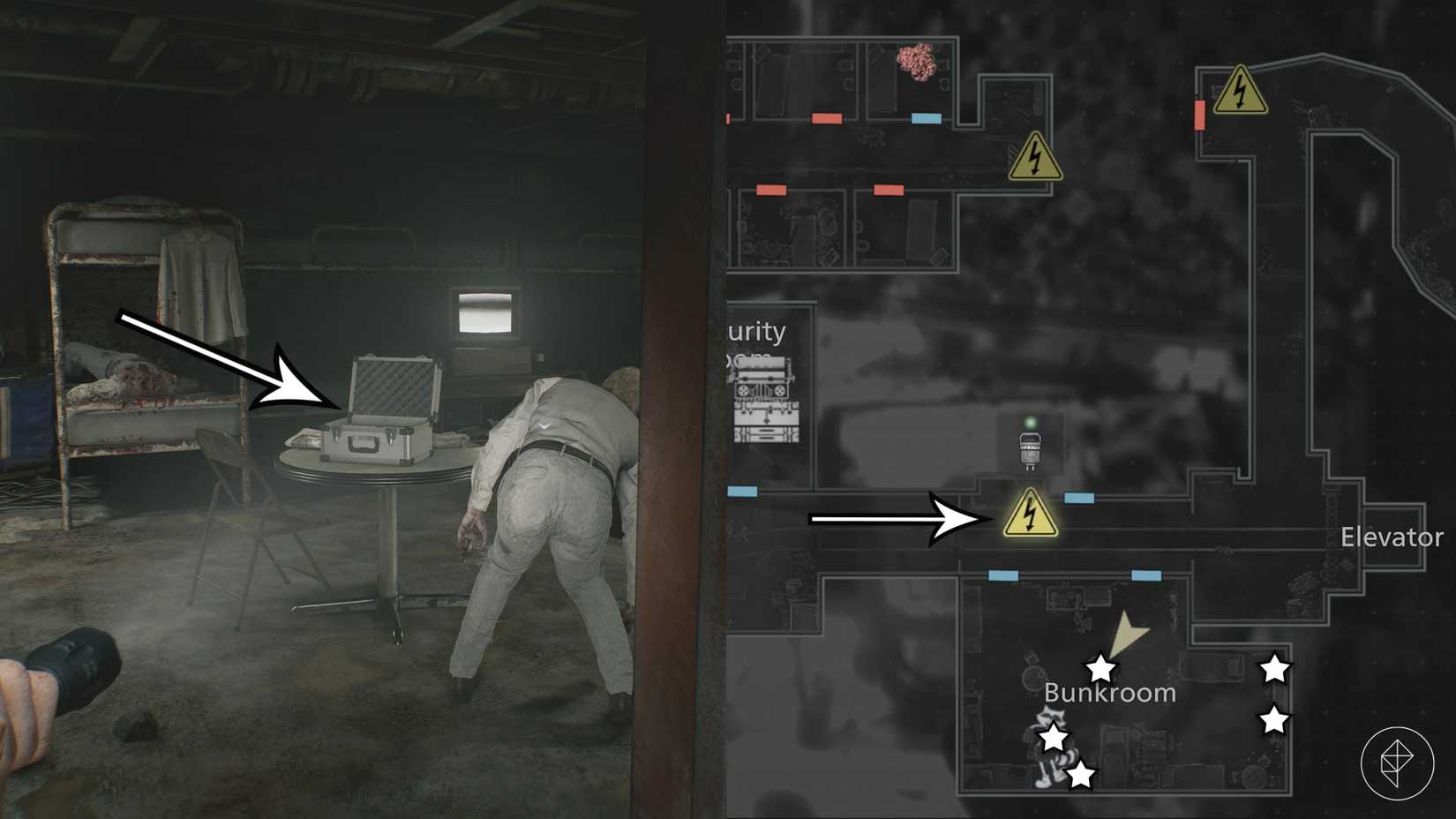 The Bunkroom in the Basement in Resident Evil Requiem.