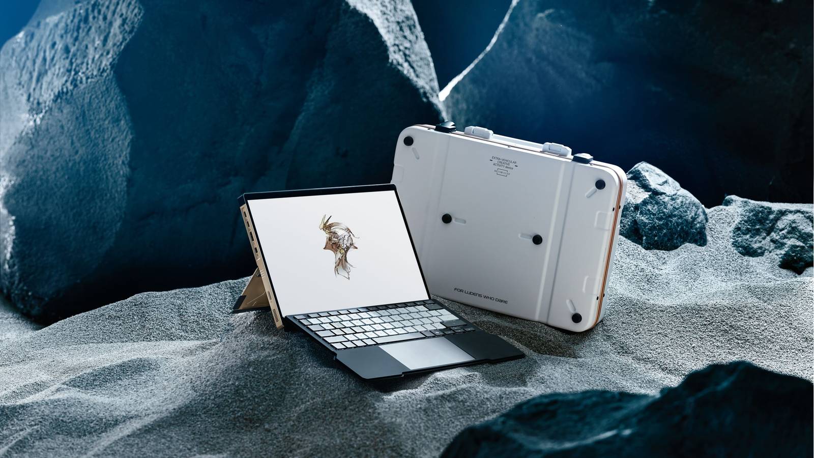 Kojima Productions applies its game design philosophy to laptop hardware Kojima Productions applies its game design philosophy to laptop hardware