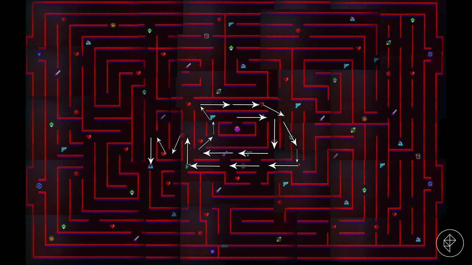 A potential DeadGear Cannonball route in Romeo Is a Dead Man.