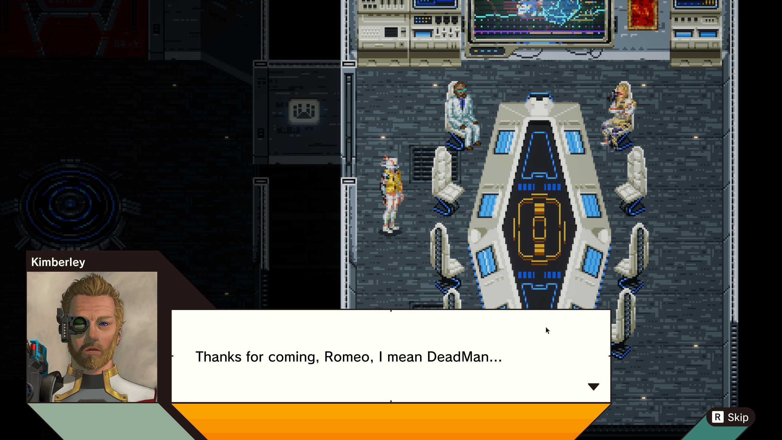 The FBI spaceship in Romeo Is a Dead Man.
