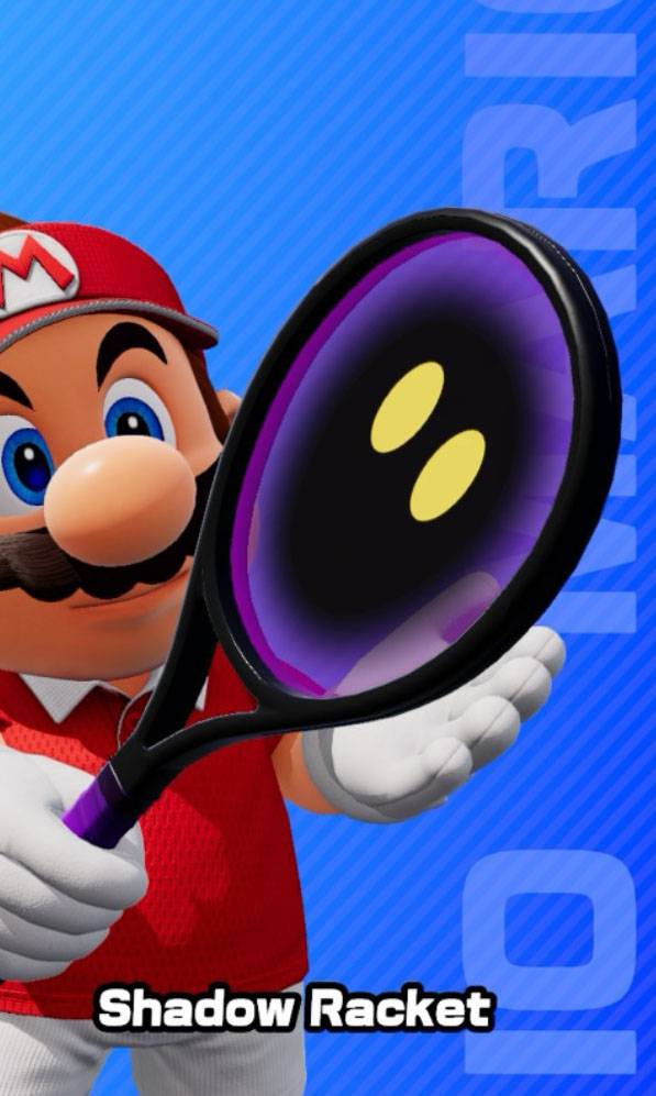 Shadow Racket as seen in Mario Tennis Fever.