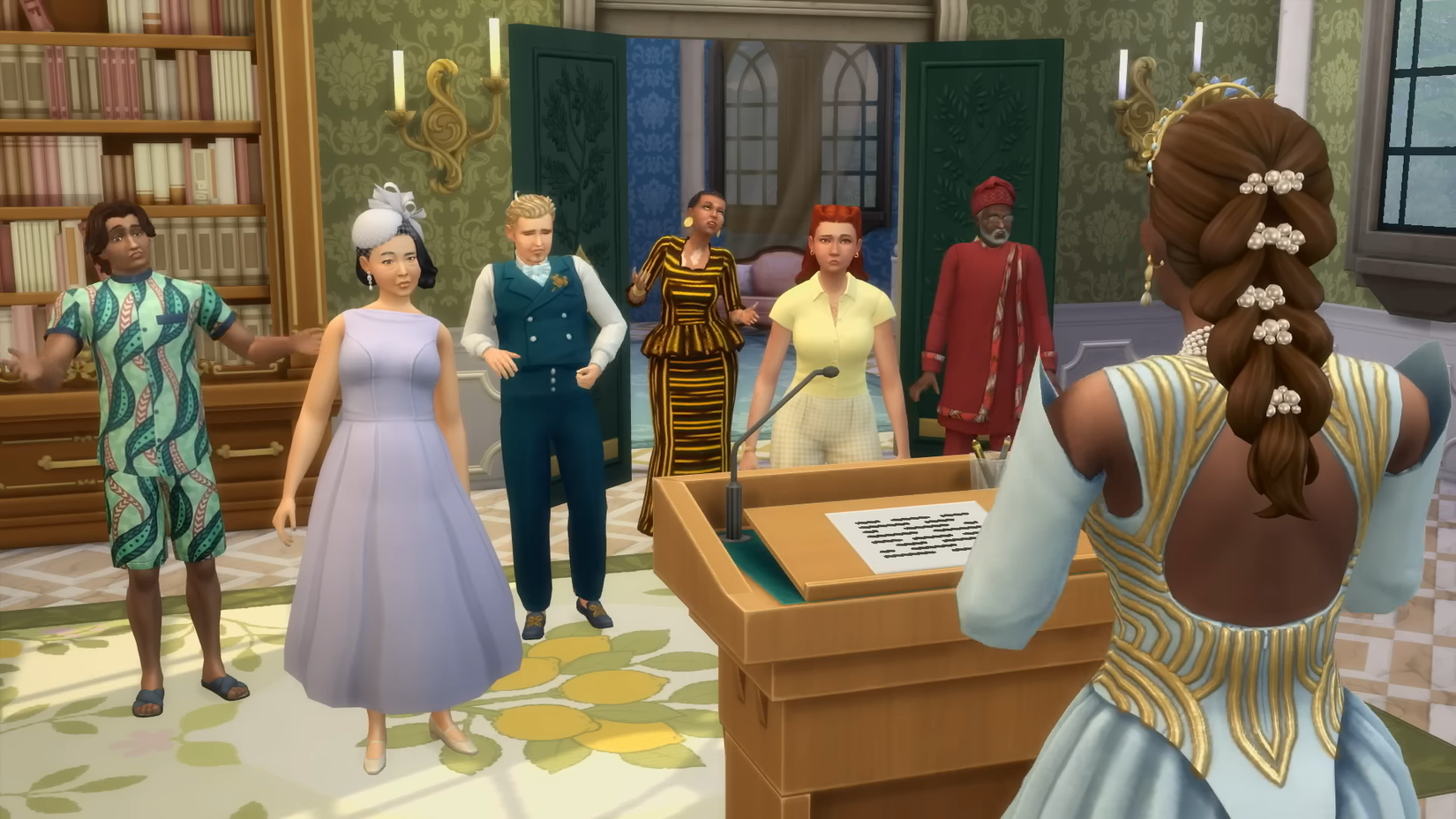Sims 4 Press Conference being held