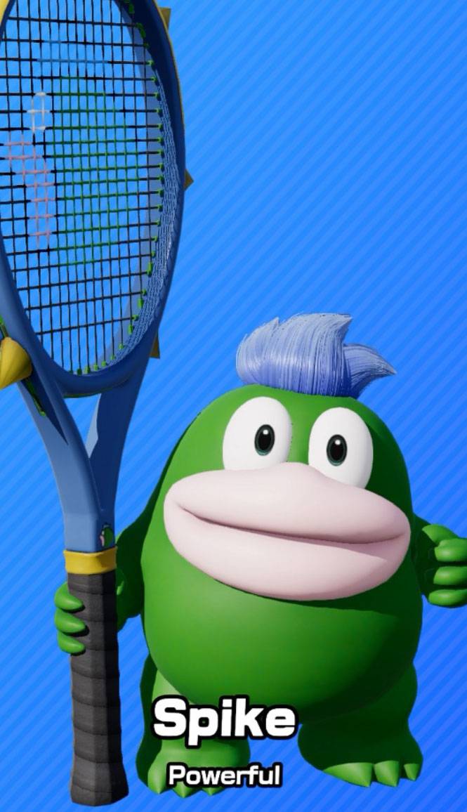 Spike as seen in Mario Tennis Fever.