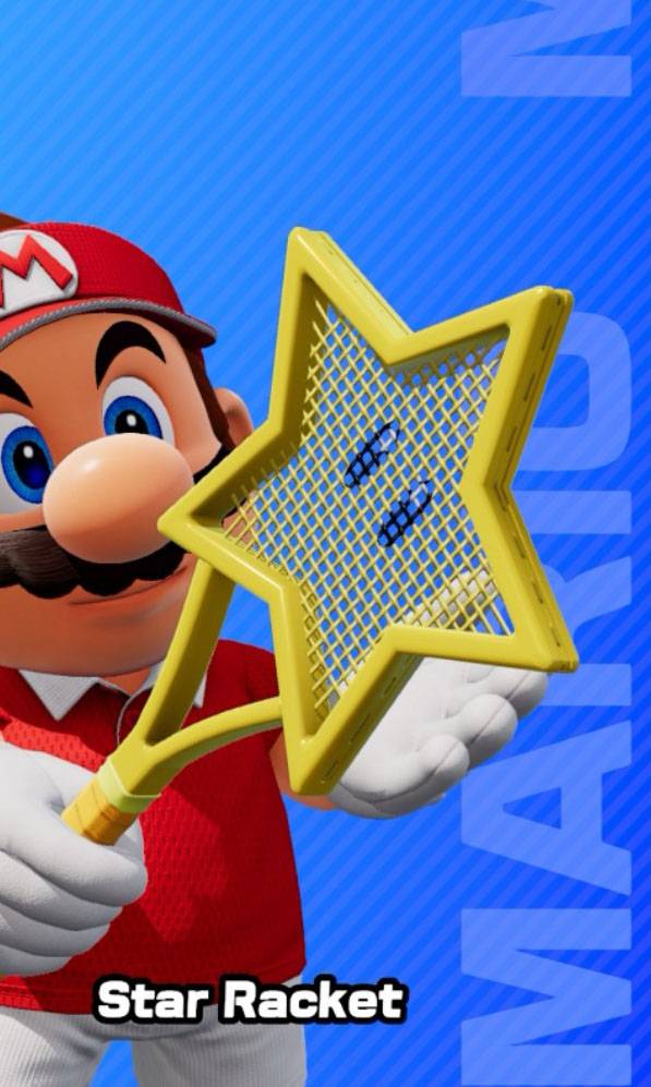 Star Racket as seen in Mario Tennis Fever.