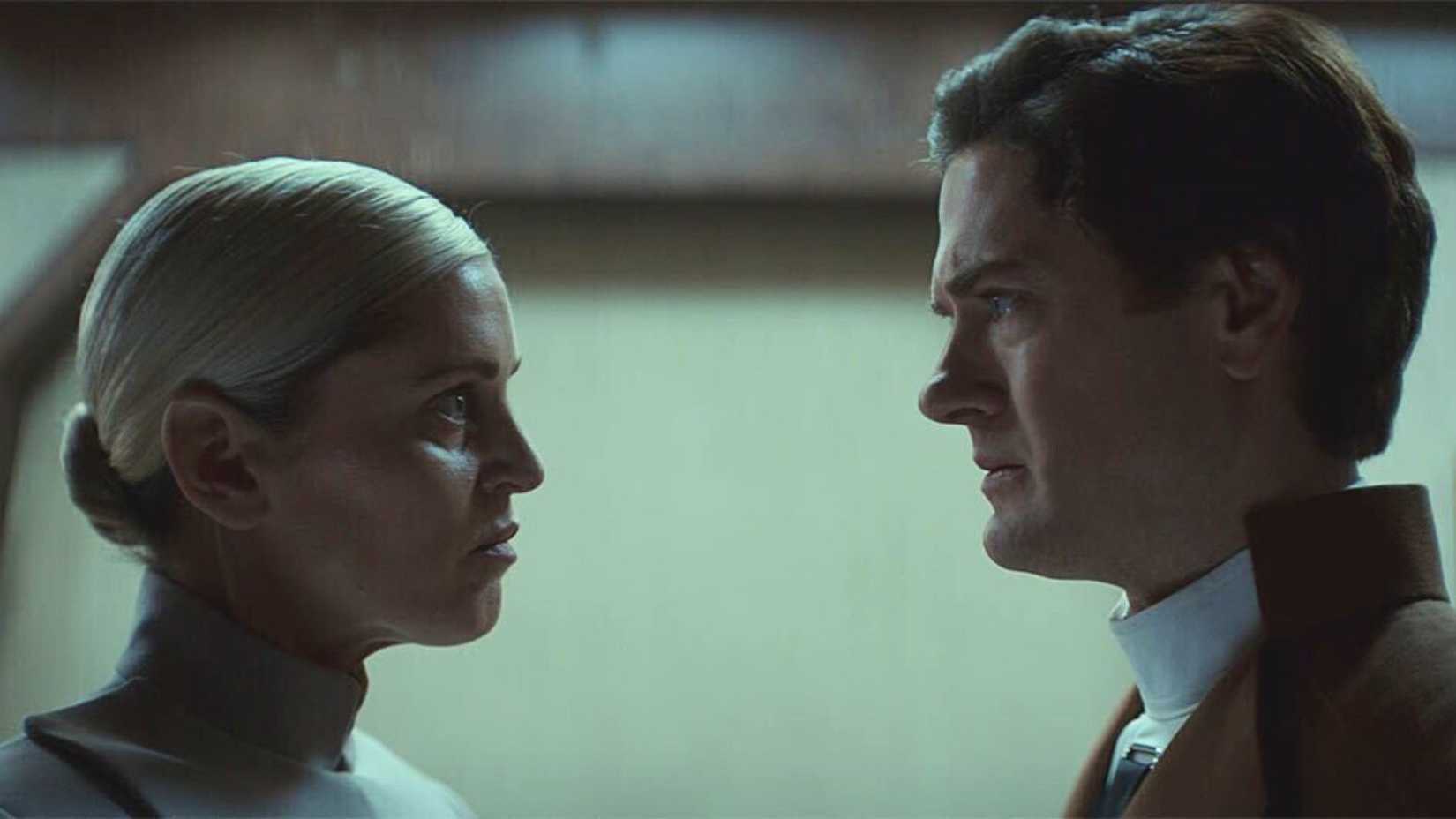 The intense dynamic between Syril and Dedra