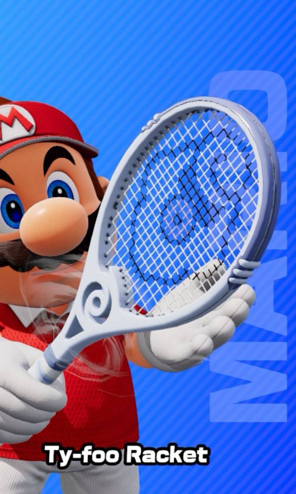 Ty-foo Racket as seen in Mario Tennis Fever.