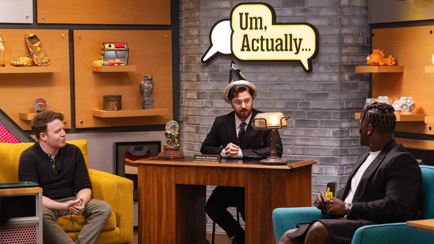 Um Actually tournament of champions dropout wizard banker