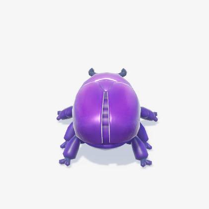 A purple beetle in Heartopia