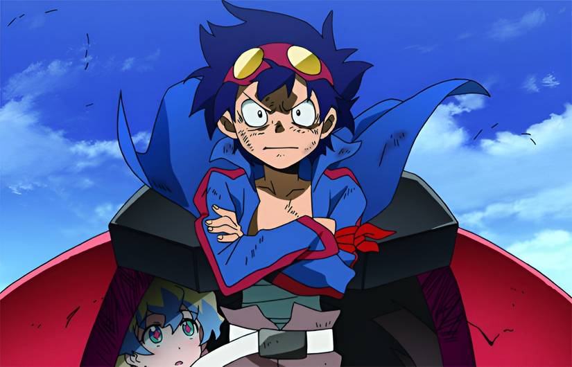 A child wearing a disheveled costume