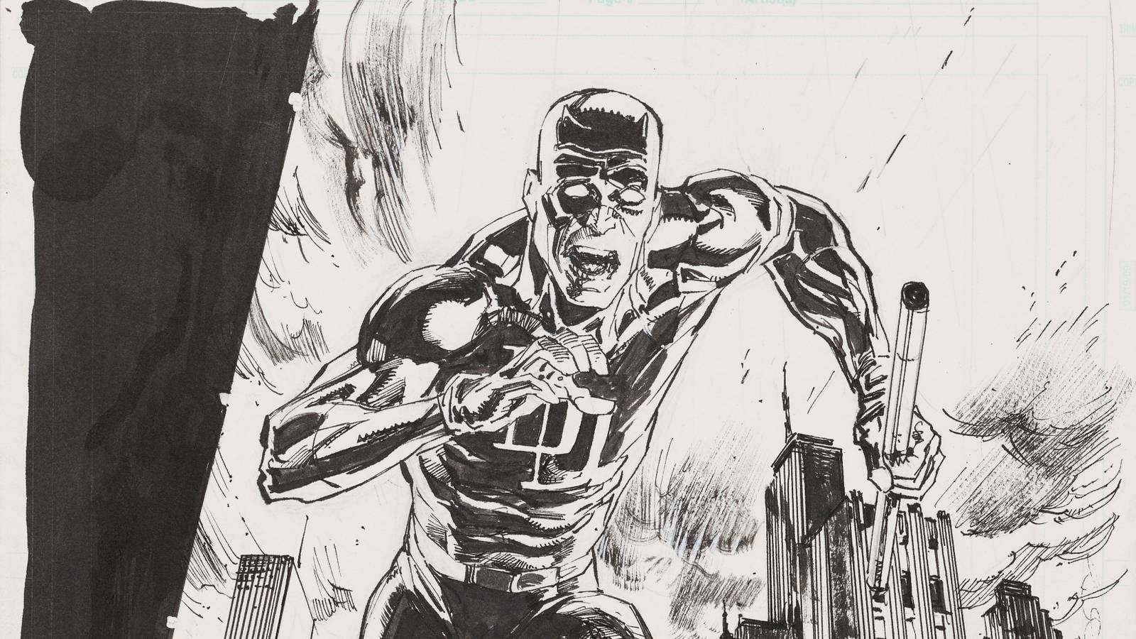 Stunning Daredevil Artwork Earns Well-Deserved Gallery Exhibition Stunning Daredevil Artwork Earns Well-Deserved Gallery Exhibition