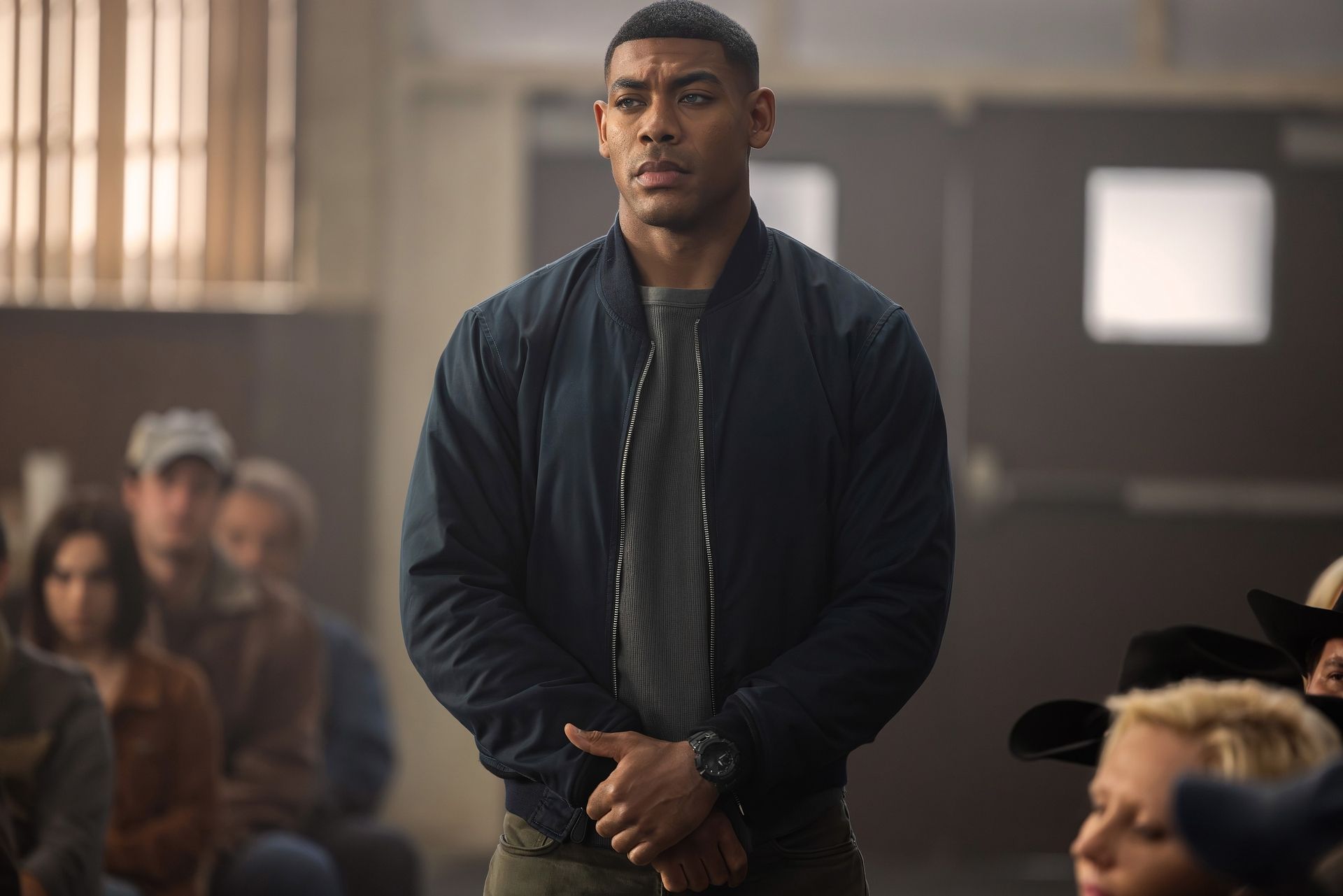 Aaron Pierre as John Stewart in HBO's Lanterns