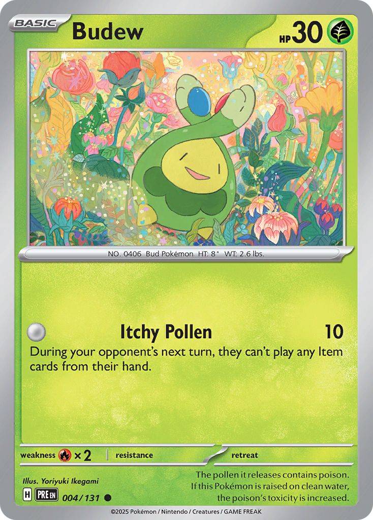 budew card art