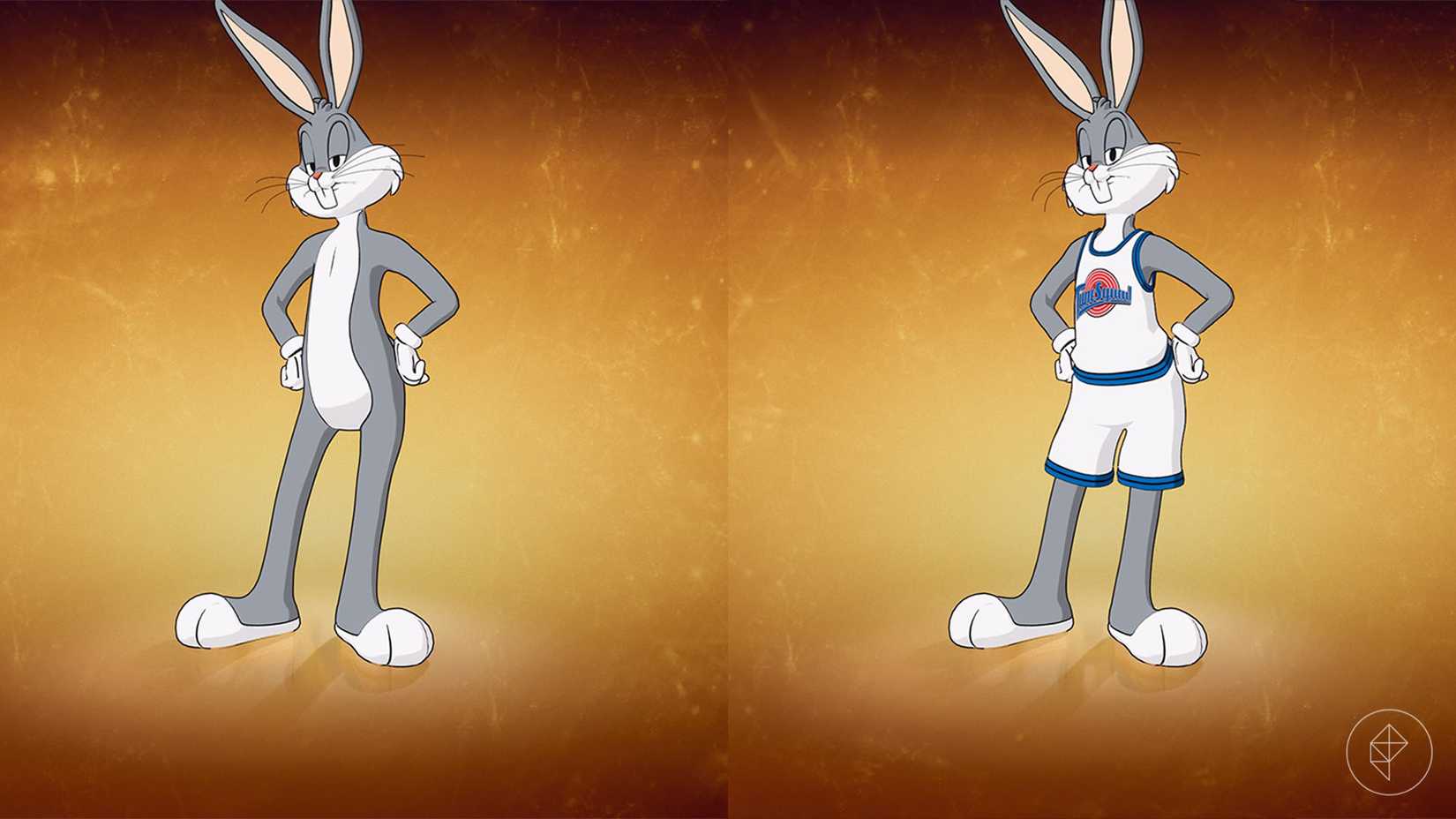 The Bugs Bunny outfits in Fortnite, which depict a cartoon bunny standing on two feet.