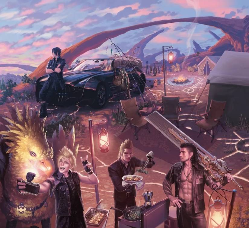 camp comrades full scene box art