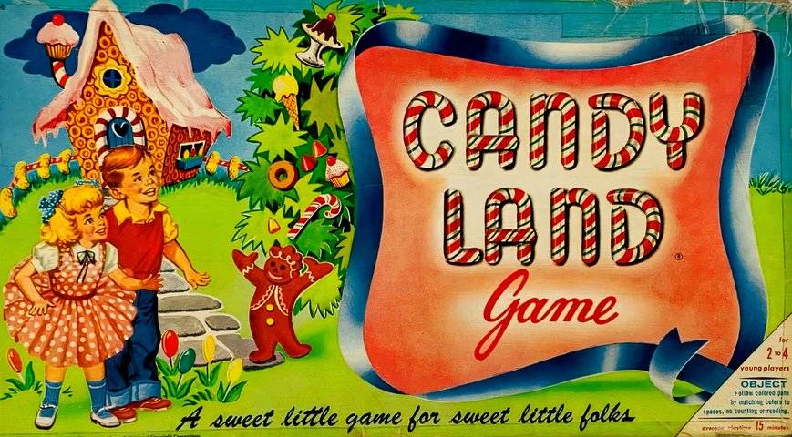 candy land 1962 box art