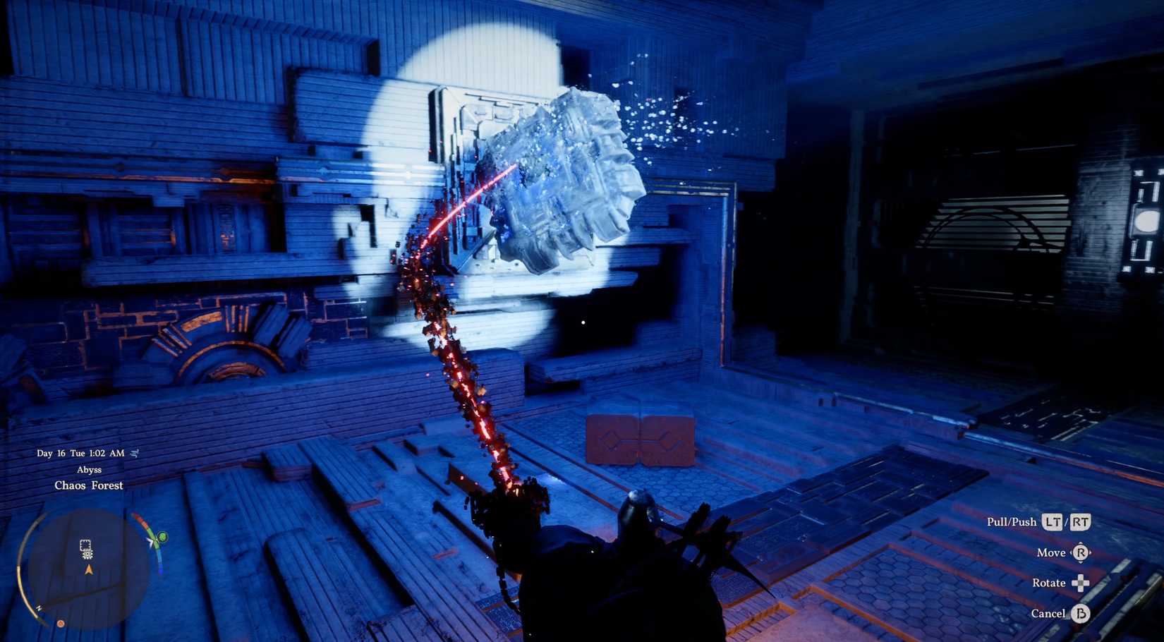 Kliff moving another electric panel in Crimson Desert