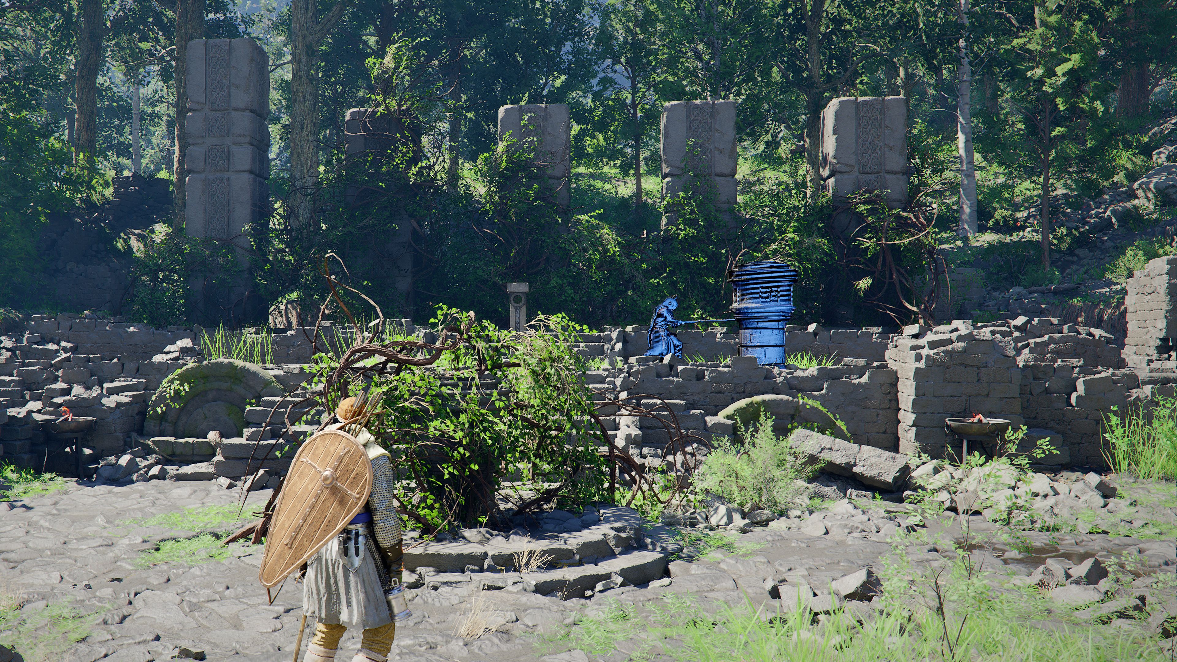 Duskwood Hill Ruins puzzle walkthrough in Crimson Desert