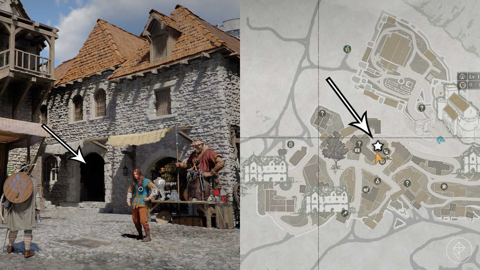 The tailor location in Hernand in Crimson Desert.