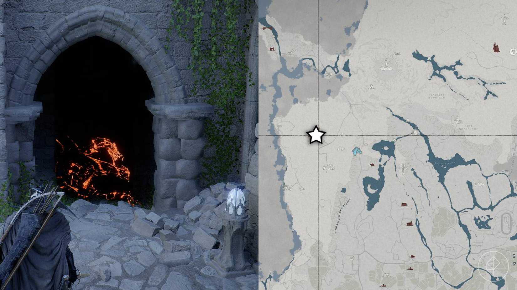 The Frostcursed Plate cloak location in Crimson Desert