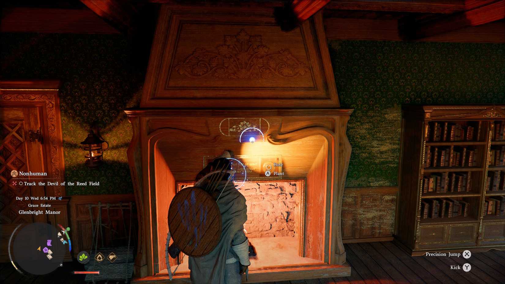 Kliff opening the Glenbright Manor basement in Crimson Desert